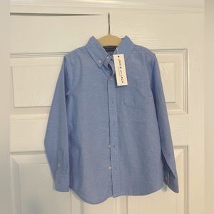 NWT Janie and Jack classic light blue Oxford